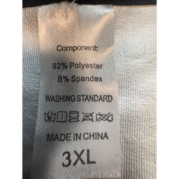 Womens Thermal Sweat Bodysuit Shapewear Size 3XL Black Short-Sleeve Compression - Picture 2 of 13